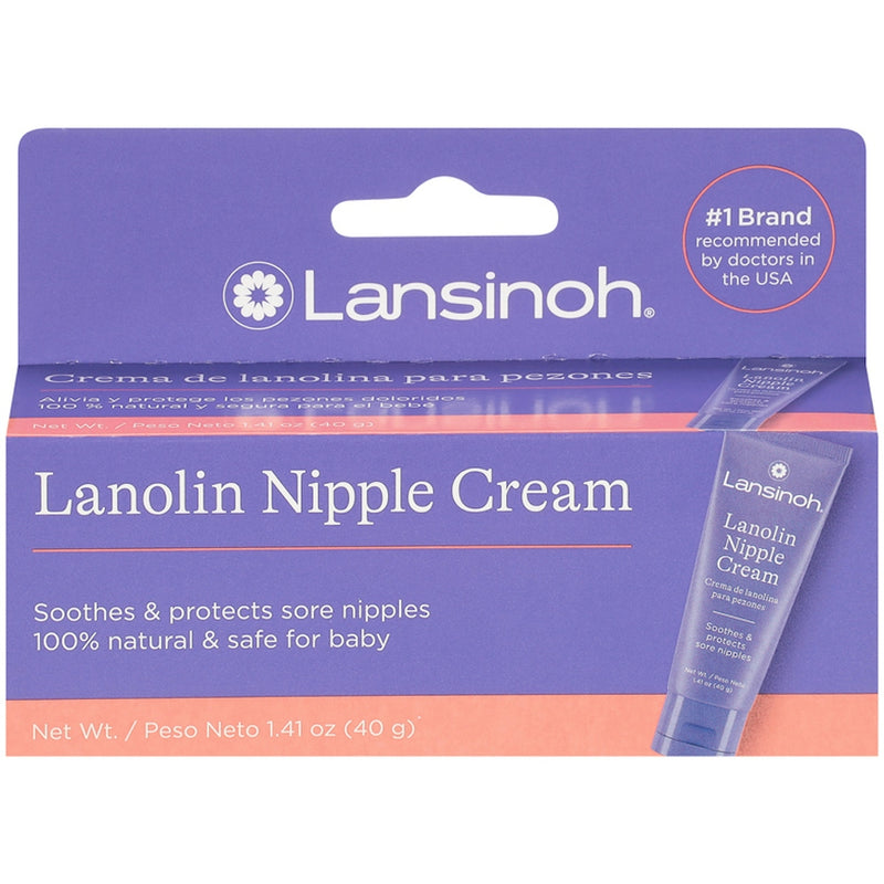 Lansinoh Lansinoh Lanolin Nipple Cream For Breastfeeding Essentials - 1.41oz Nursing & Feeding Light Slate Gray
