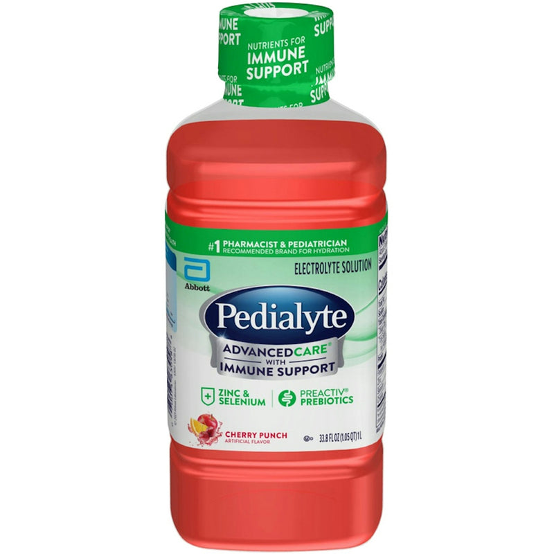 Pedialyte Pedialyte Advanced Care Plus Electrolyte Solution Hydration Drink, Cherry Punch 33.8 Fl Oz Baby Food