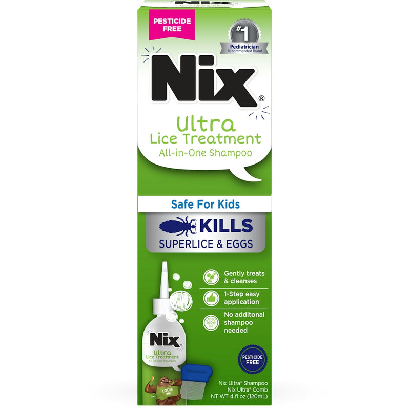 Nix Nix Ultra Shampoo All-In-One Lice Treatment Kit Shampoo