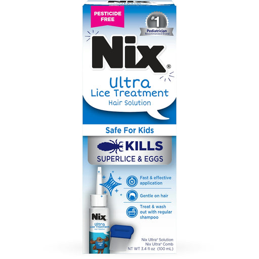 Nix Nix Ultra 2 In 1 Lice Elimination System Health & Beauty