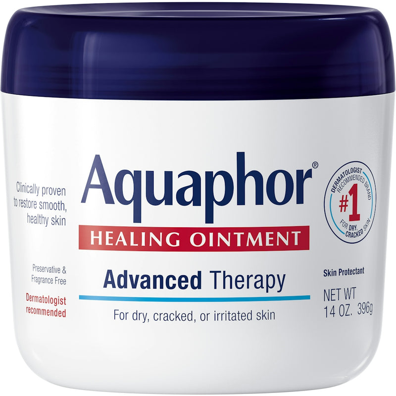 Aquaphor Aquaphor Healing Ointment, Advanced Therapy, For Dry, Cracked, Or Irritated Skin, 14 Ounce Skin Care