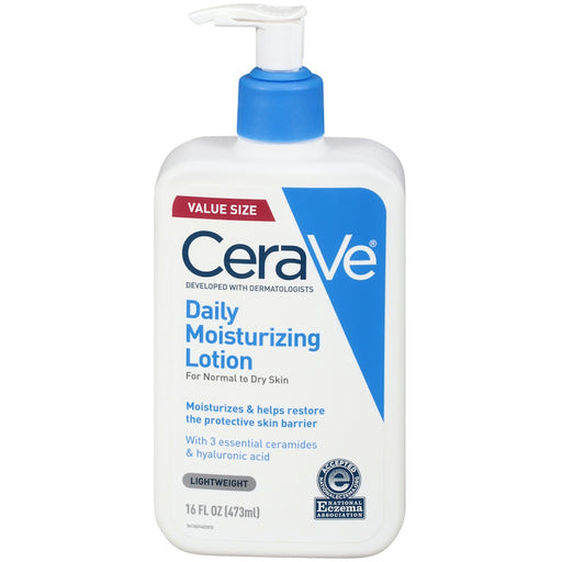 CeraVe CeraVe Daily Moisturizing Lotion For Normal To Dry Skin 16 473ml Lotion & Moisturizer