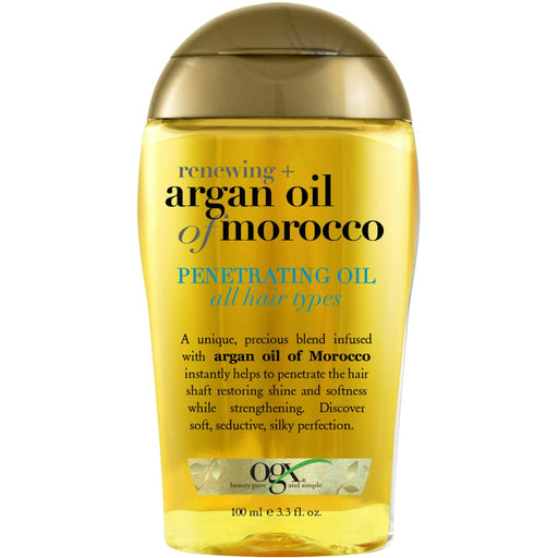 OGX OGX Organix Penetrating Oil For All Hair Types Renewing, Moroccan Argan Oil, 3.3 Oz Hair Oil