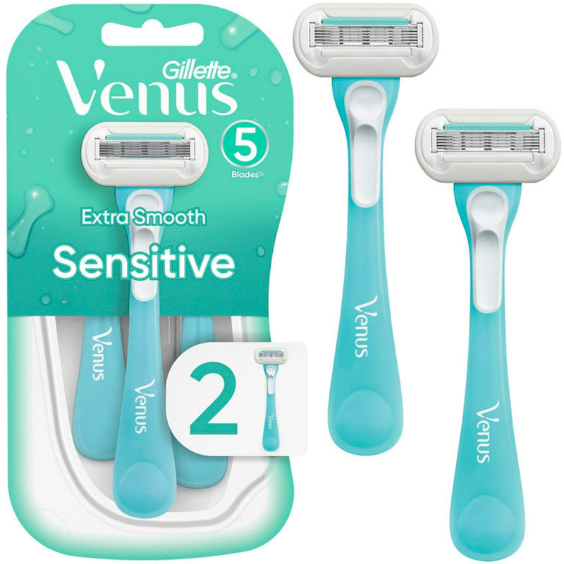 Gillette Gillette Venus Extra Smooth Sensitive Women's Disposable Razors - 2ct Razors & Razor Blades