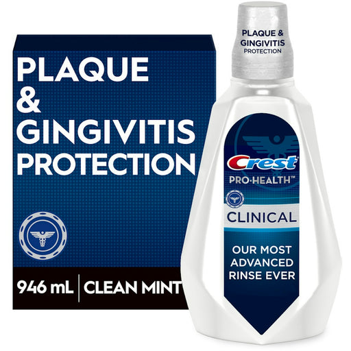 Crest Crest Pro Health Clinical Deep Clean Mint Mouthwash - 32 Fl Oz Mouthwash
