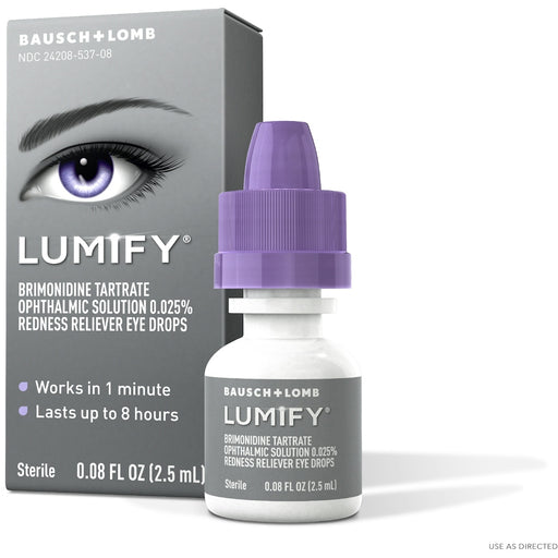Lumify Lumify Eye Drops, Redness Reliever, Sterile 0.08 Fl Oz Eye Drops & Lubricants