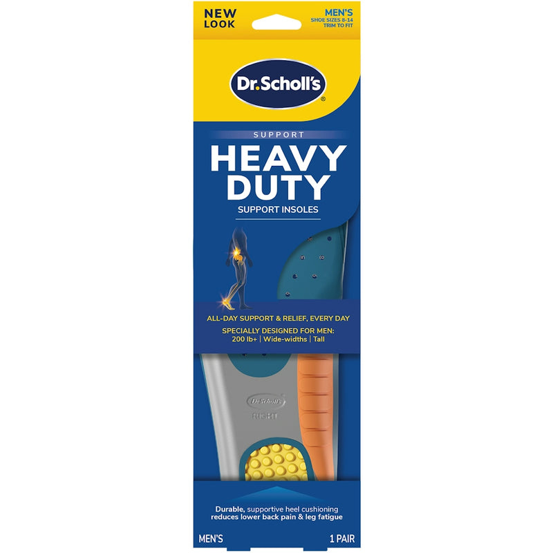 Dr. Scholl's Dr. Scholl's Heavy Duty Support Pain Relief Orthotics – Men's Sizes 8-14 (1 Pair) Foot Care