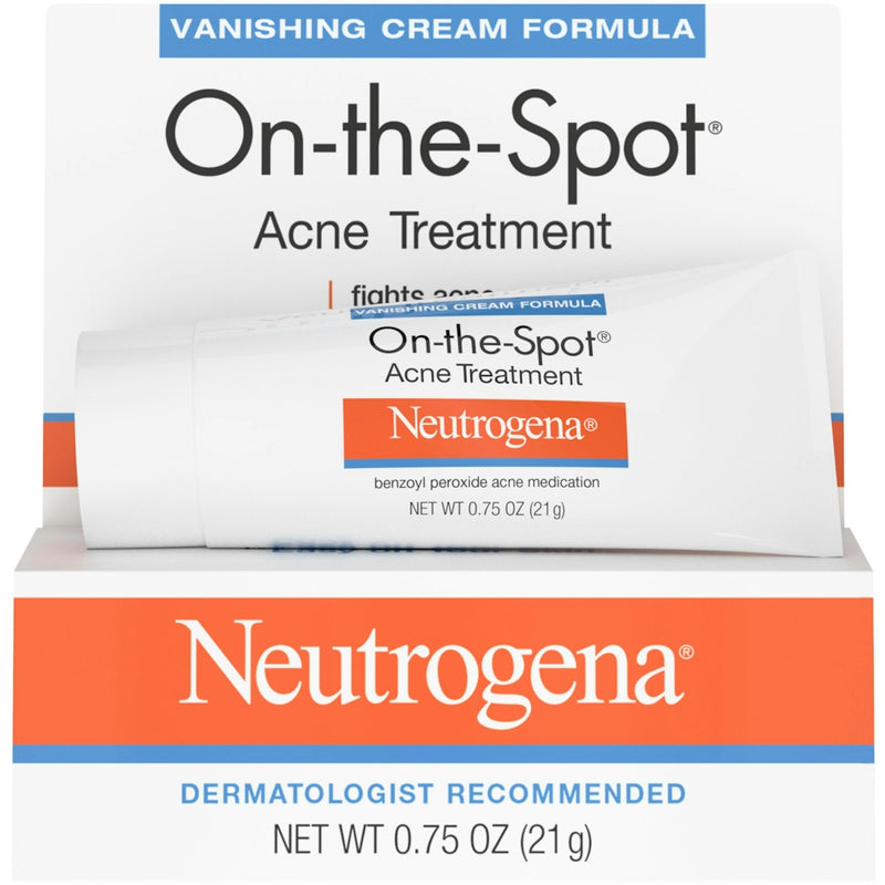 Neutrogena Neutrogena Acne Treatment, Vanishing Cream Formula - 0.75 Ounce Health & Beauty