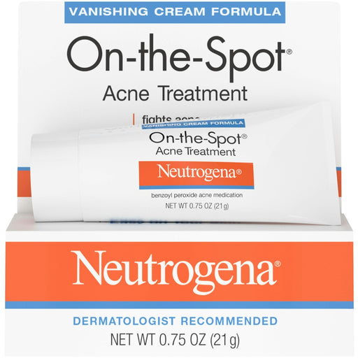 Neutrogena Neutrogena Acne Treatment, Vanishing Cream Formula - 0.75 Ounce Health & Beauty