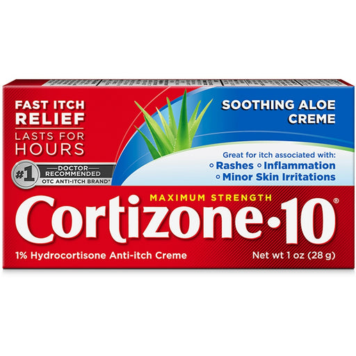 Cortizone Cortizone 10 Anti Itch Creme, Maximum Strength 1 Oz Medicine & Drugs