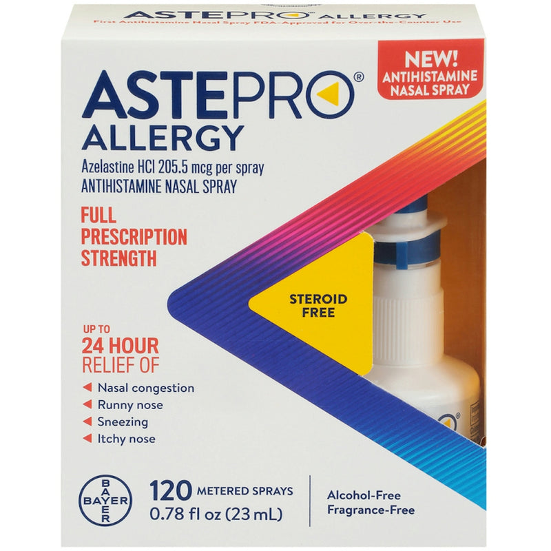 Astepro Astepro Allergy Antihistamine Nasal Spray - Full Prescription Strength, 120 Sprays Respiratory Care Lavender