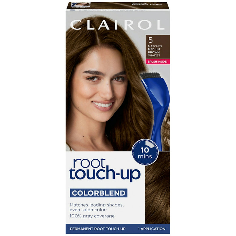 Clairol Clairol Nice 'N Easy Root Touch-Up Permanent Hair Color, 005 Medium Brown, 1 Kit Hair Color