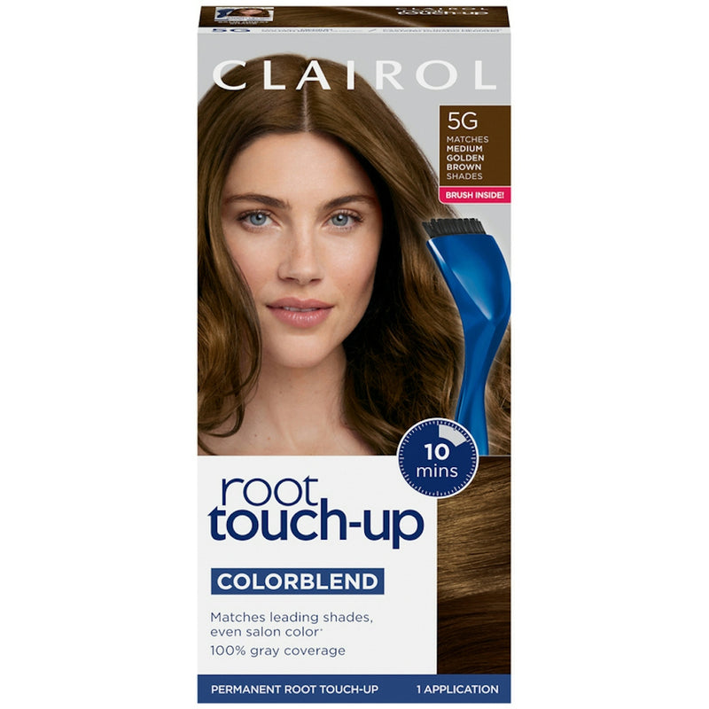 Clairol Clairol Nice N Easy Root Touch Up Permanent Hair Color 5G Matches Medium Golden Brown Shades Hair Color