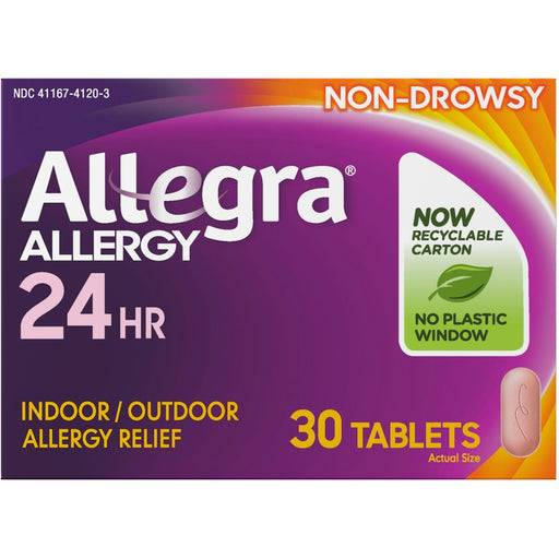 Allegra Allegra Allergy, Non Drowsy, 24 Hr, 180 Mg, Tablets Health & Beauty