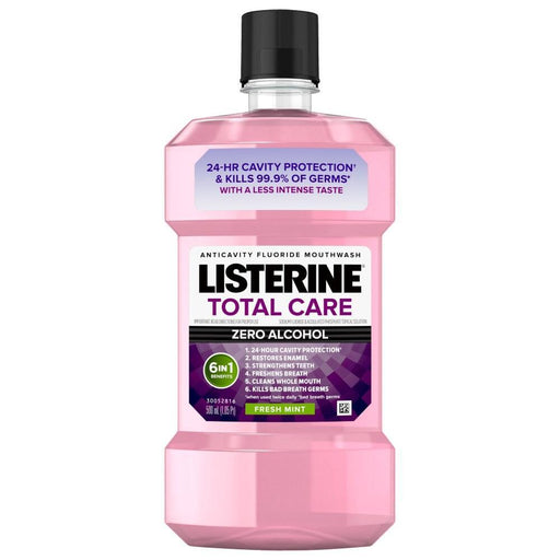 Listerine Listerine Total Care Zero Alcohol Anticavity Mouthwash Fresh Mint Mouthwash