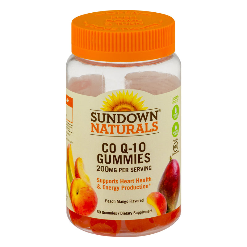 Sundown Naturals Sundown Naturals Co Q-10 200 Mg Gummies Peach Mango Flavor Vitamins & Supplements