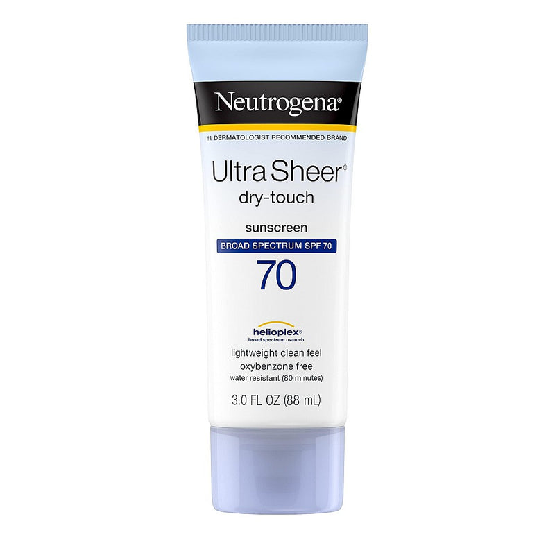 Neutrogena Neutrogena Ultra Sheer Dry-Touch Sunscreen Lotion, Broad Spectrum SPF 70, 3 Fl Oz Sunscreen
