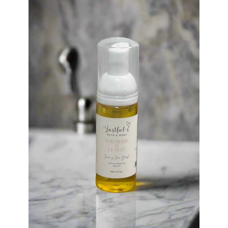 Lustful Bath, LLC TURMERIC & LEMON FACE WASH Face Wash