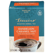 Teeccino Dandelion Caramel Nut Roasted Herbal Tea Herbal Tea