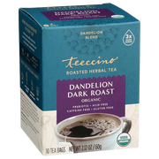 Teeccino Dandelion Dark Roast Roasted Herbal Tea Herbal Tea
