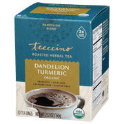Teeccino Dandelion Turmeric Roasted Herbal Tea Herbal Tea