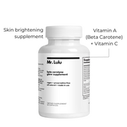 Mr. Lulu Skincare Beta Carotene Glow Supplement