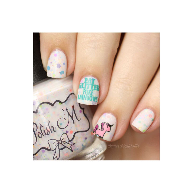 UberChic Beauty Unicorn Love Stamping Plate