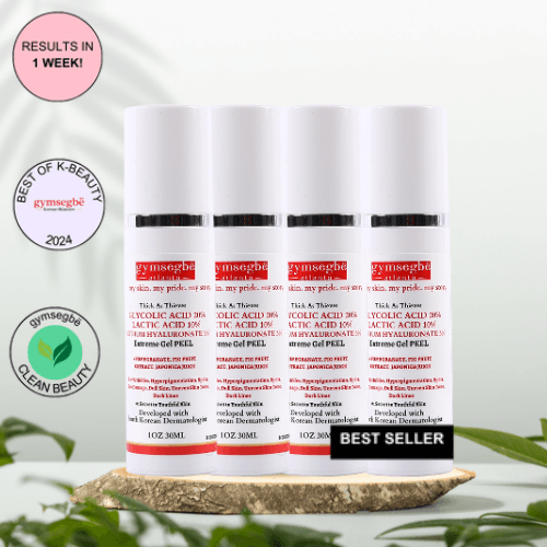 gymsegbë Thick As Thieves Pure Glycolic Acid Lactic Acid Extreme Gel Peel - 30ml Exfoliation, Dark Spots, Hyperpigmentation