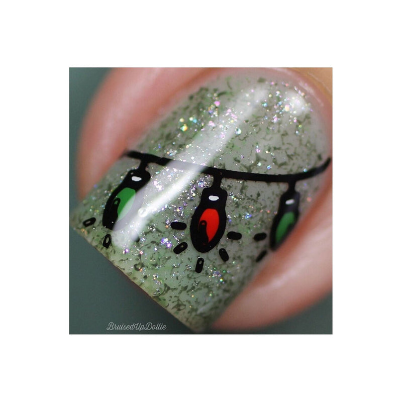 UberChic Beauty Happy Christmas, (Christmas-04) Stamping Plate