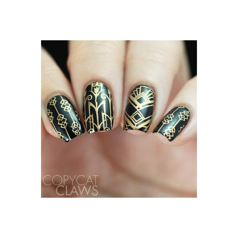 UberChic Beauty Art Deco Chic Stamping Plate