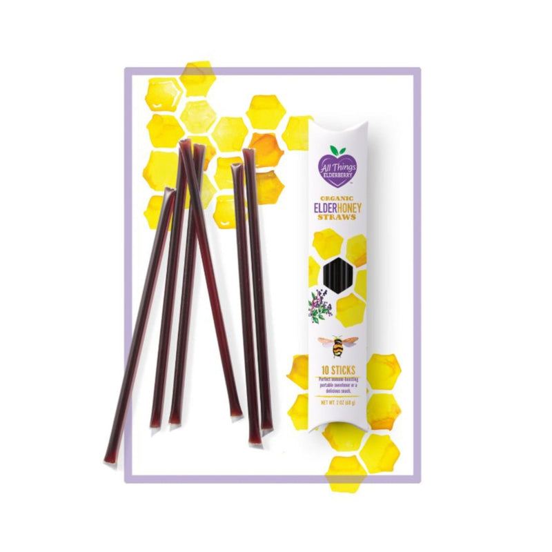 All Things Elderberry Elderberry Infused Honey Jar