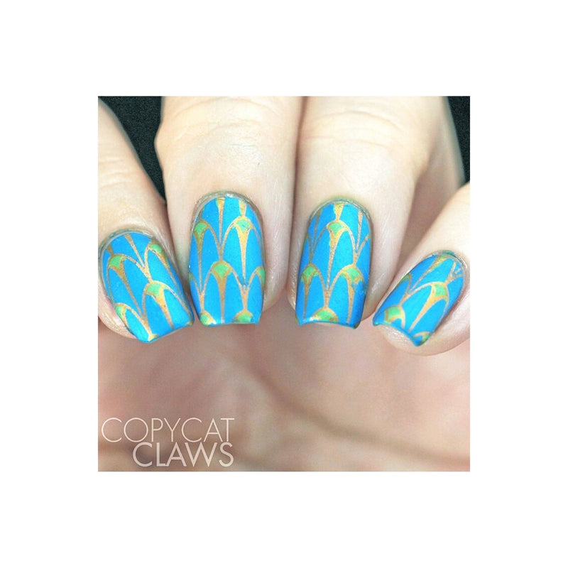 UberChic Beauty Art Deco Elegance Stamping Plate