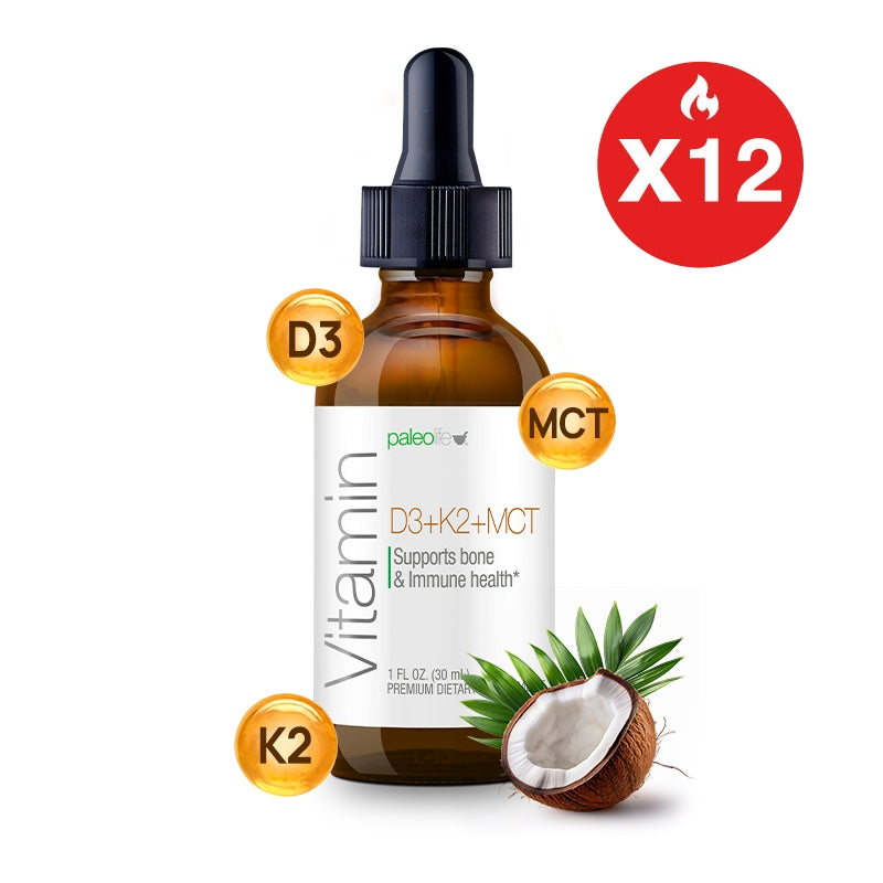 Paleolife Vitamin D3+K2+MCT Oil