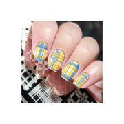 UberChic Beauty Pretty In Plaid-01 Stamping Plate