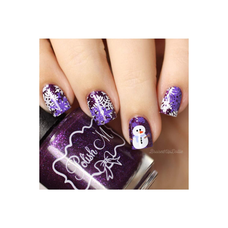 UberChic Beauty Holiday Jingle, (Christmas-03) Stamping Plate