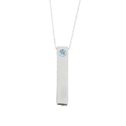 Bids.com Blue Topaz Fashion Pendants Sterling Silver Pendants