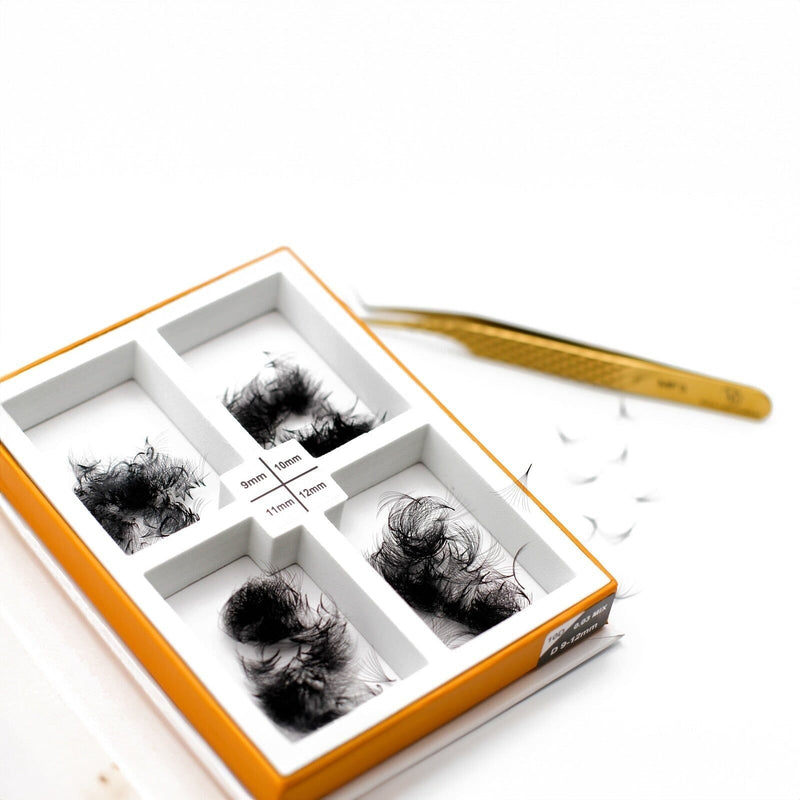 Mega Lash Academy 10D Mix Promade Loose Fans - 1000 Fans Promade Fans