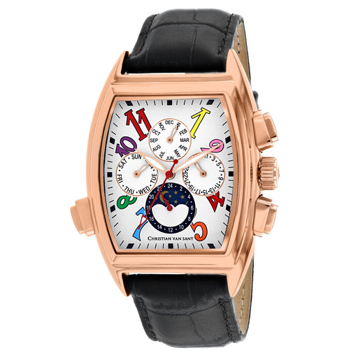 Bids.com Christian Van Sant Men's Grandeur Watches White Smoke
