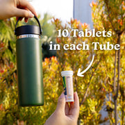 Drinklits Ginger-Lime Daily Hydration & Lemon Daily Immune Support (2) Tube Combo Pack Immunity Hydration Electrolyte Tablets