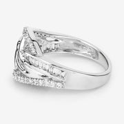 Bids.com 0.72 Carat Genuine White Diamond 14K White Gold Ring (E-F-G Color, VS-SI Clarity) Rings
