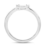 Bids.com 0.33 Carat Genuine White Diamond 18K White Gold Ring (F-G Color, VVS-VS Clarity) Rings