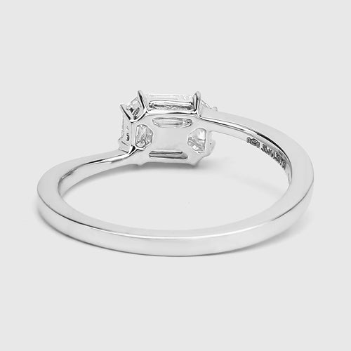 Bids.com 0.33 Carat Genuine White Diamond 18K White Gold Ring (F-G Color, VVS-VS Clarity) Rings