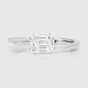 Bids.com 0.33 Carat Genuine White Diamond 18K White Gold Ring (F-G Color, VVS-VS Clarity) Rings
