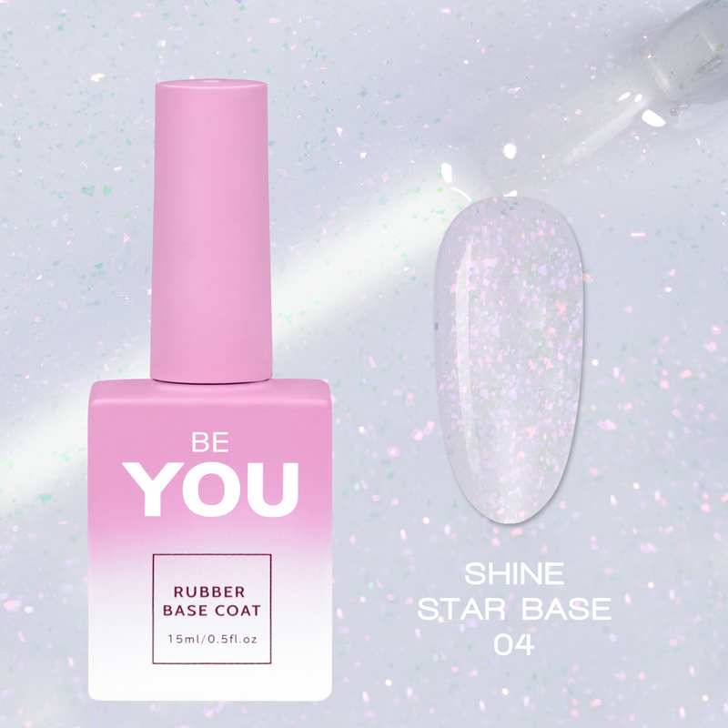 nbmsupply BEYOU Professional Shine Star Base 04 15ml