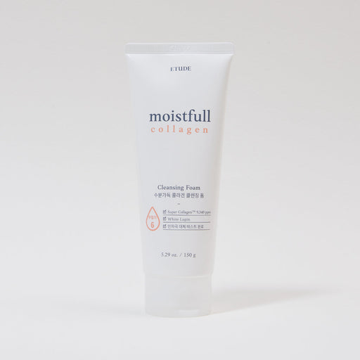 AsiaBeautyMall ETUDE Moistfull Collagen Cleansing Foam Face Cleanser