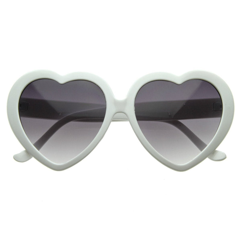 zeroUV Celebrity Novelty Angel Heart Shape Sunglasses 8182 Sunglasses