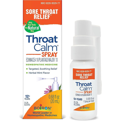 Boiron Boiron Throatcalm Spray For Sore Throat Relief, 0.68oz Vitamins & Supplements