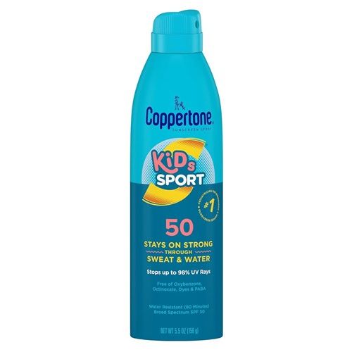 0 Coppertone Spf#50 Kids Sport Spray 5.5oz (18245) 6 Or More=Unit Price $9.38 Case Pack Info: 12 Units Sports Toys