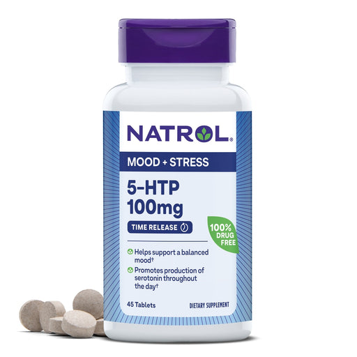 Natrol Natrol 5-HTP Mood And Stress Maximum Strength 200 Mg Time Release Tablet, 30 Tablets Vitamins & Supplements