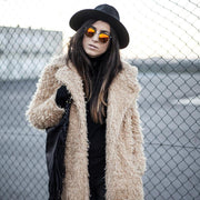 zeroUV Retro Horned Rim Half Frame Flash Mirror Lens Sunglasses 9309 Sunglasses